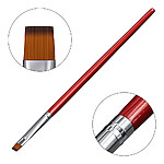 Pensula de gel cu tub de protectie nr 6 - imagine 2