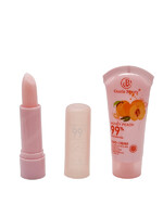 Crema de maini si balsam de buze cu aroma de piersica - imagine 2