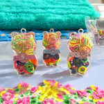 Ursulet cu accesorii pentru par