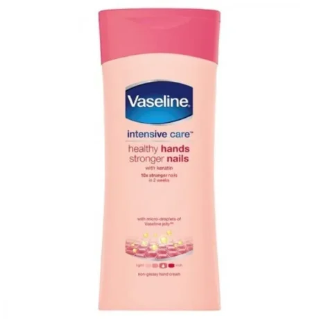 Vaseline-Lotiune-cu-keratina-pentru-maini-si-unghii-Ingrijire-intensiva-pentru-maini-200ml-460x460 Vaseline crema de maini ,200 ml - imagine 1