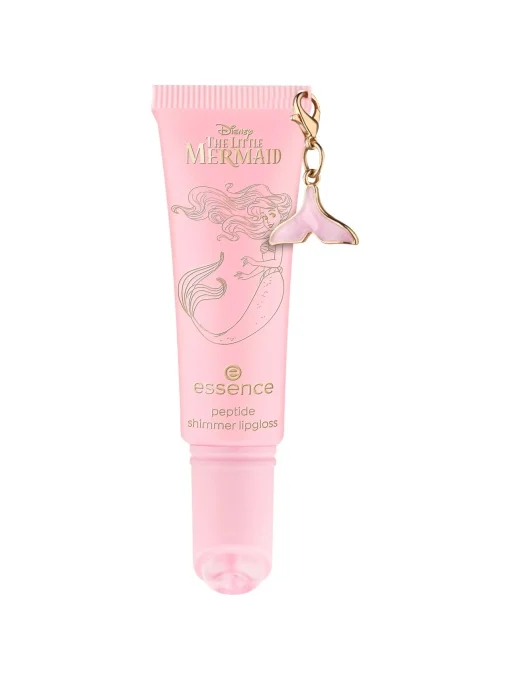 luciu-de-buze-cu-peptide-si-particule-stralucitoare-disney-the-little~100540596 Luciu de buze cu Peptide si particule stralucitoare, Disney THE LITTLE MERMAID 01 - Mermazing, Essence,10 ml - imagine 1