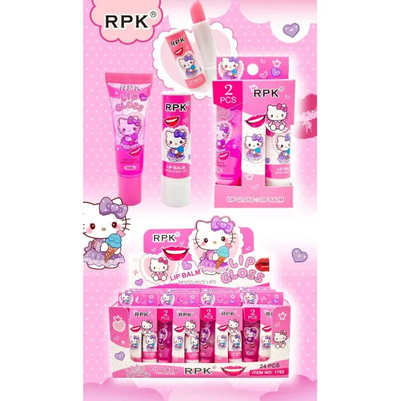 Set-Balsam-de-Buze-Lip-Gloss-1762.jpg Set Strugurel Balsam de Buze + Lip Gloss 1762 - imagine 1
