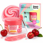 Mască de noapte pentru buze Sweet Swirls – Sweet Cherry, Idc Institute, 68341, 20 g