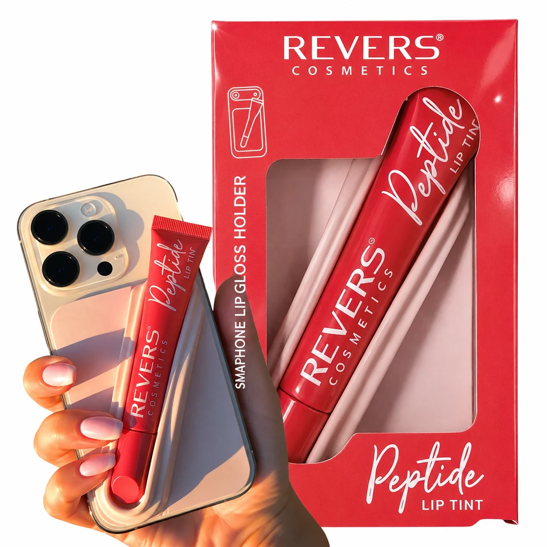 Revers-Ulei-cu-Peptide-05-Coral-Crush_2_1120x Ulei de buze nuantator cu peptide+ suport telefon, 05 Coral Crush, Revers, 10ml - imagine 1