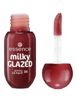 Balsam de buze strălucitor milky GLAZED, Cherry on Top 06, Essence 4 ml